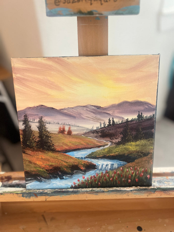 A Dreamy Landscape Painting