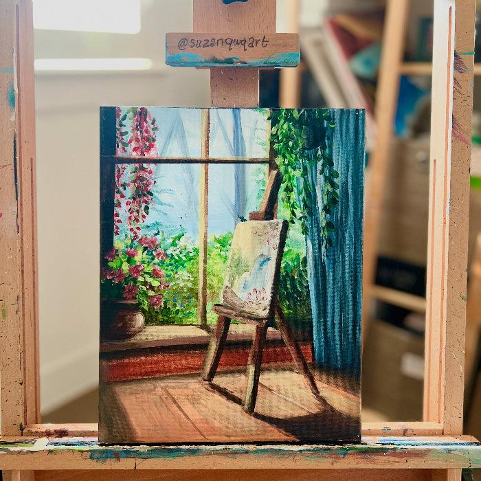 Acrylic painting on canvas